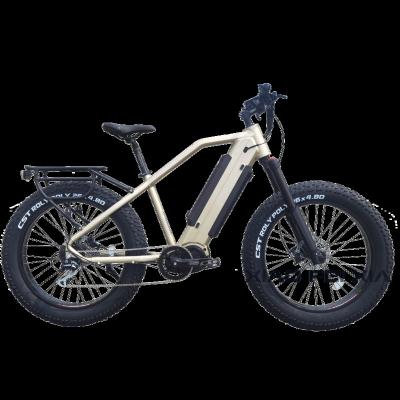 China New Arrival Bafang Mid Drive Aluminum Alloy Dual 48v 17.4ah Motor 1000W G510 M620 Lithium Battery 26 Inch Fat Tire Mountain Ebike for sale