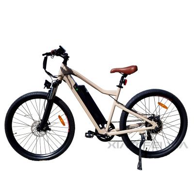 China 6061 Aluminum Alloy Step Over Ebike 48v 500w Two Wheels 27.5inch Mountain MTB Long Range Electric Motorcycle Bike Beach Cruiser Hybrid Bike Hot Sale for sale