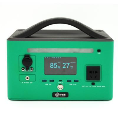 China Outdoor Portable Power Tool Power Station 540WH 150000mAh CPU AC Output Camping LED Power Bank Station for sale