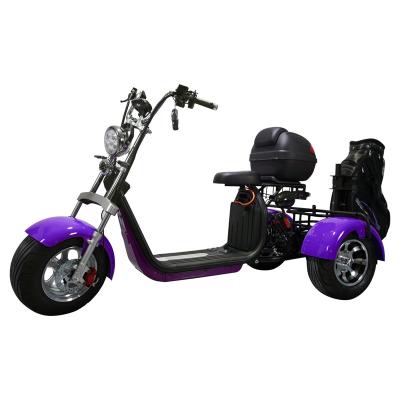 China Golf Unisex Three Wheel 10 Inch Electric Tricycle Citycoco Scooters For Sale for sale