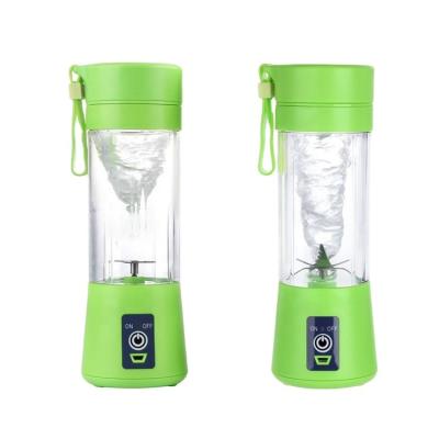 China Factory Price High Efficiency Protable Usb Blender With 180W 380ml Mini Personal Portable Electric Usb Blender Smoothie Blender for sale