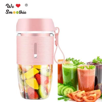 China Mini Car Rechargeable Home Electric Juicer Blender Portable Fruit Blenders for sale