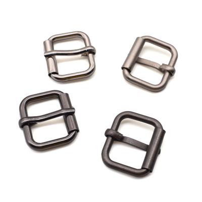 China Customizable Pin Buckle Size Metal Roller Buckles Prongs Roller Buckle For Women Garment Accessory for sale