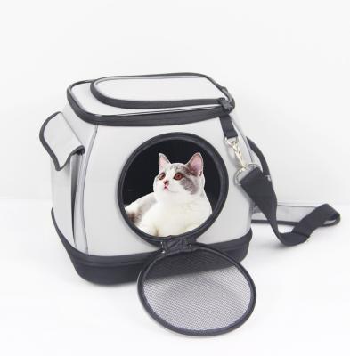 China Wholesale Breathable EVA Small Pet Dog Cat Guinea Pig Sling Carrier Bag Travel Airline Approved Strong Outdoor Pet Cages Carriers and Houses for sale