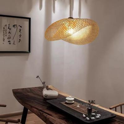 China Modern Chinese Zen Chandelier Creative Japanese Bamboo Chandelier for sale