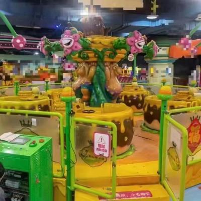 China Metal Kids Amusement Park Games Joy Throw Balls Car Amusement Equipment Interactive Theme Park for sale