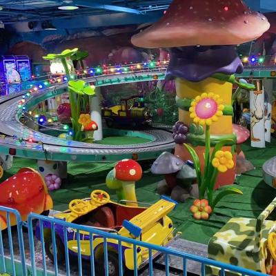 China Mini Metal Roller Coaster Amusement Equipment Kid Park for sale