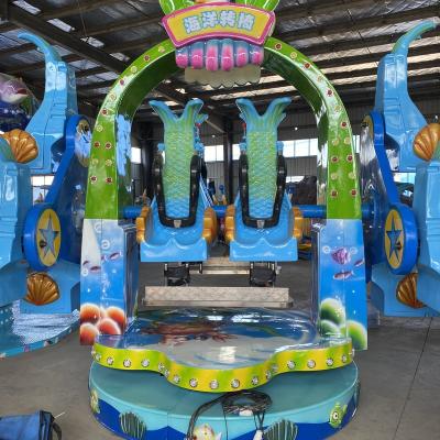 China Metal Seats Rotate 360 ​​Degrees With Ocean Theme Amusement Park Amusement Clown | Outdoor Theme Park Equipment Kids Amusement Equipment for sale