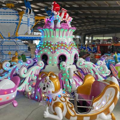 China Metal The Bee Theme 16 Seat Self Control Aircraft Amusement Equipment Scenic Spot for sale