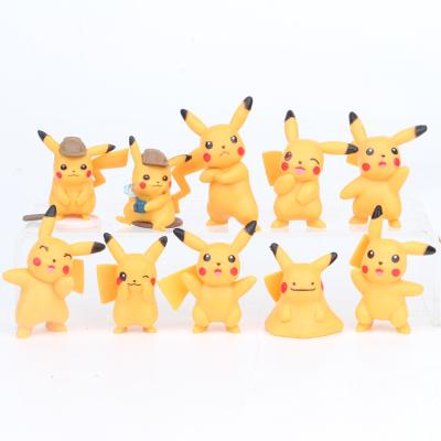 China Pokemoned Amazing Animal Action Number Go Hot Model Toys Collectibles Pika Jenny Turtle Action Figure For Kids Christmas Decorations for sale