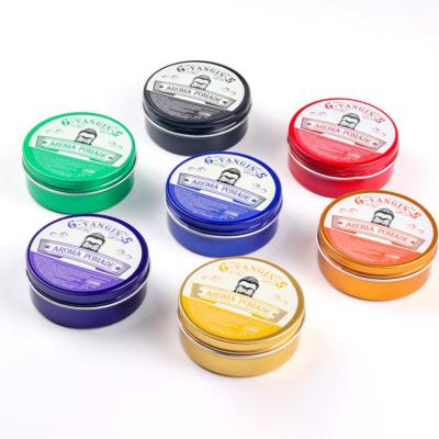 China Wholesale Custom Color-Protection Eco Color-Protection Hair Styling Gel Product Hold Wax Strong Sparkle Hair Wax For Men's Hair for sale