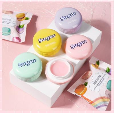 China Beautiful Moisturizer Moisturizer Gift Donut Cut Organic Moisturize Lip Balm Private Label Lip Balm for sale