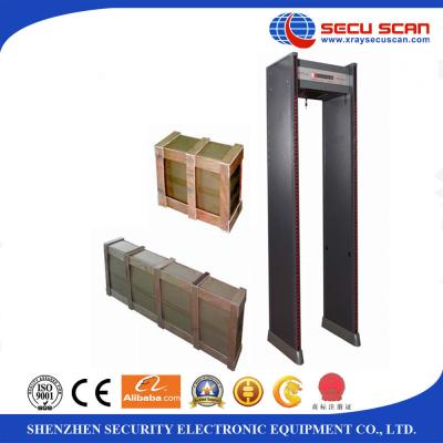 China 12/18 Zones airport security machines , commercial Door Frame Metal Detector walk Through CE and ISO for sale