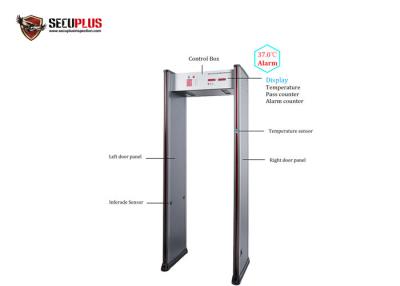 중국 6/18의 지역 금속 탐지기 문틀 적외선 Ir 감지기 온도 탐지 판매용