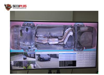 China Imagem de alta resolução sob o sistema de vigilância do veículo para a inspeção inferior do carro e o monitor e o controle à venda