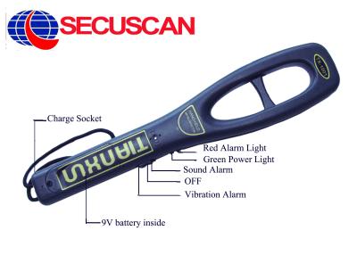 중국 수송 맨끝을 위한 휴대용 안전 금속 탐지기 소형 몸 스캐너 판매용