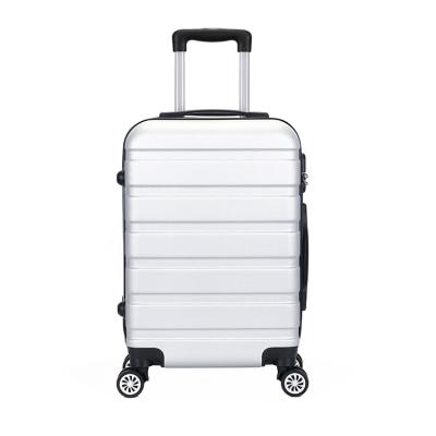 China Brand abs / pc carry-on luggage 3pc sets trolley suitcase for Gift customization for sale