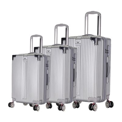 China New Design abs and pc  Zipper Luggage Popular Trolley Luggage for sale