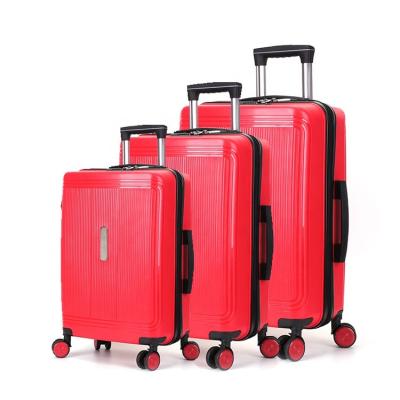 China OEM Business Carry-On PCS 20 24 28 Inch PP Trolley Luggage travel suitcase airport lightest travel trolley luggage for sale