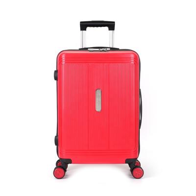 China Lightweight Business Soft Oxford Fabric PP 4 Spinner Wheel Trolley Bag Cabin Suitcases Set Luggage for sale