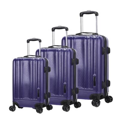 China China new durable lightweight travel style carry on pp luggage set trolley for sale