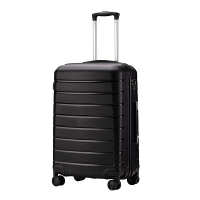 China Wholesale High Quality Travel Trolley Bag Hard Case Pilot PP Hardside Luggage for sale