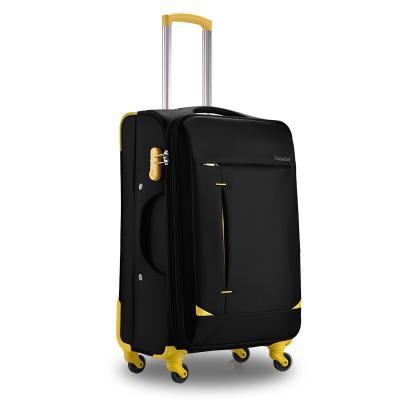 China Hot selling EVA travel luggage with explosion-proof zipper fabric suitcase for sale