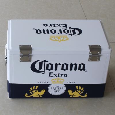 China Viable Metal Corona Extra Vintage Coolbox for sale