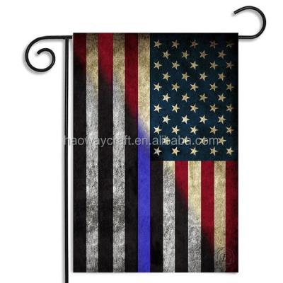 China New Polyester Garden Hanging American Line Flag for sale