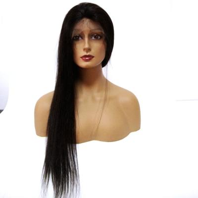 China Cheapest New Arrival 100% Brazilian Hair Body Wave Silky Straight Glueless Lace Front Wig With Baby Hair Online for sale