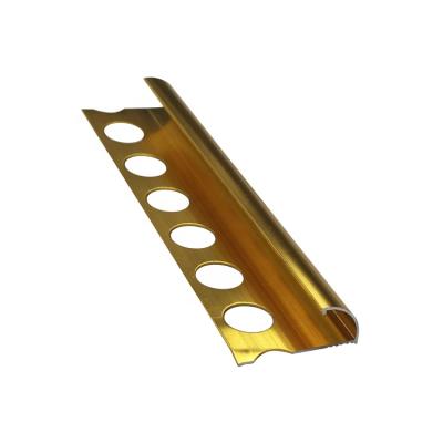 China 6mm 8mm 10mm Modern Listello Ceramic Aluminum Corner Bead Tile Trim for sale