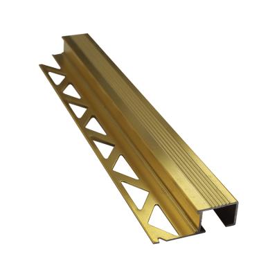 China Modern Anti Slip Strips Aluminum Stair Nosing Non Slip Strip For Stairs Strapping Strip for sale