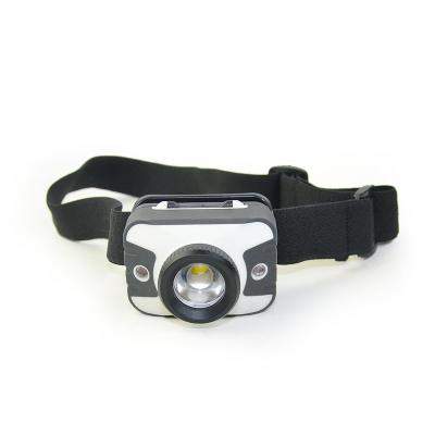 China Camping 300lm D.C.A. High Quality Multifunctional Cycling Battery Power Led Headlamp Headlights for sale