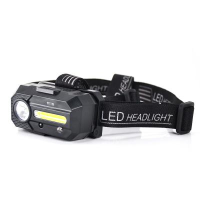 China Camper increasing high quality usb rechargeable battery power 90lm 18650 1200mah waterproof headlight led headlamp for sale