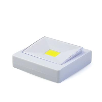 China White Light Magnet Easy To Install 3*AAA Battery Power COB Switch Light Home for sale