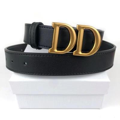 China Mens Dressing Accessories Designer Belt Luxury Womens Casual Double G Leather Belts Width 2.8cm With Box for sale