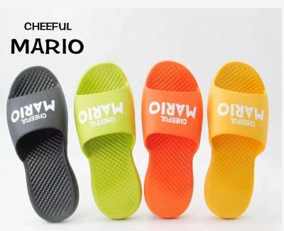 China Massage Dinner Cheap Price EVA Light Weight Soft Quick Drying Home Bath Slippers For Lady for sale