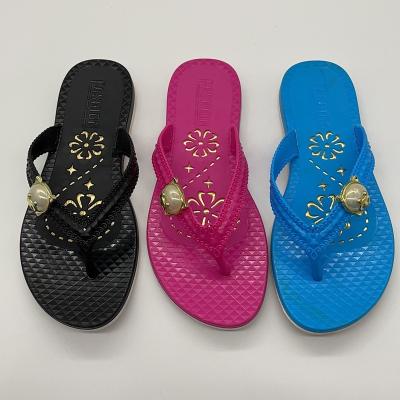 China Hot Selling Fashion Trend Baby New Summer Design Baby Beach Flip Flops Slippers For Little Girl Outdoor Kids for sale