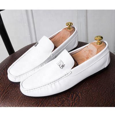 China Spring high quality classic summer style cheap fashion trend men's business loose shoes PU men's business loafer shoes for sale