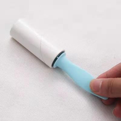 China Mini Lint Roller Adhesive Lint Rollers Strong Adhesive For Sticky Pet 60 Sheets By Big Roll 90 Sheets for sale