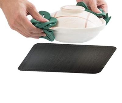 China Durable PP PVC Place Mat Vinyl Wipeable Washable Faux Leather Dining Table Place Mat Waterproof Heat Resistant Non-Slip for sale