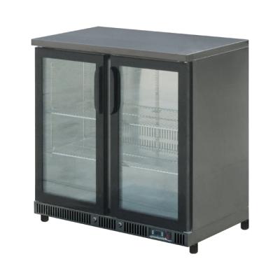 China Cosbao Mini COMPRESSOR Electric Fridge Freezer / Black Mini Bar Cooler OEM for sale