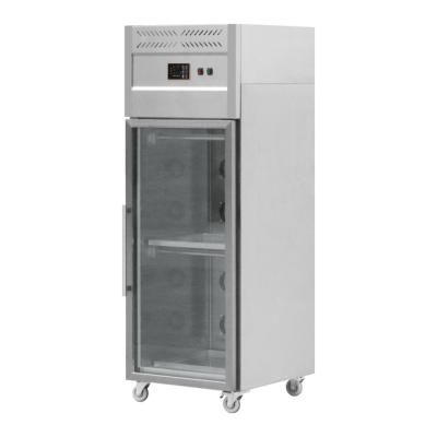 China Single-Temperature Duck Prepare Drying Aging Display Commercial Cooling Refrigerator for sale