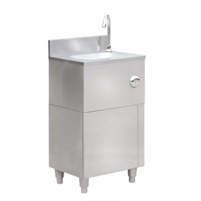 China With Faucet Commercial Strong Standing Kitchen Used Single Stainless Steel Sinks With Cabinet for sale