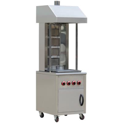 China Hot Easily Cleaned Commercial Single Door With Wheels Gas Chicken Rotisserie For Sale for sale