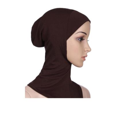 China Modest China Manufacture Cheap Classic Women's 100% Muslim Underscarf Inner Hijab Hat Model Hijab Cap for sale