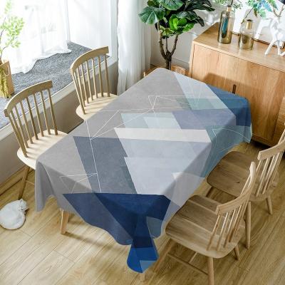 China Modern design quality waterproof reliable waterproof square digital tablecloth for sale