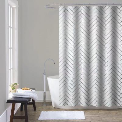 China Viable Factory Design Best Led Digital Shower Curtain Custom Fabric Selling for sale