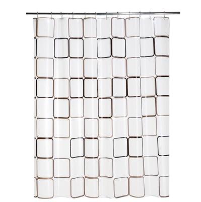 China Sustainable Wholesale Printing Tropical PEVA Style African American Shower Curtain for sale