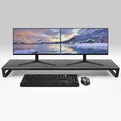 China Laptop Desk Riser Computer USB Metal Dual Monitor Stand Vaydeer Monitor Stand for sale